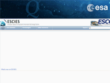 Tablet Screenshot of escies.org